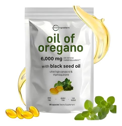 Oil of Oregano + Black Seed Oil – Fórmula Natural 2 en 1