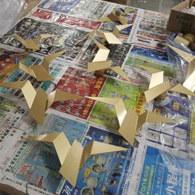 Aplique de Pared Nórdico de Hierro (Diseño Pájaro)